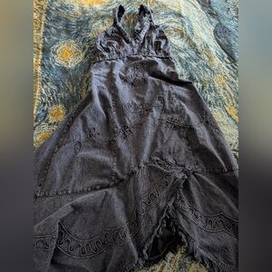 Cotton Embroidered Dress